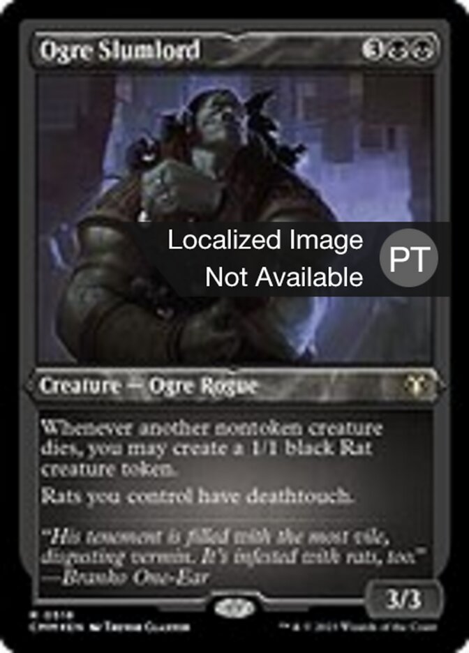 Senhorio Ogro - Commander Masters