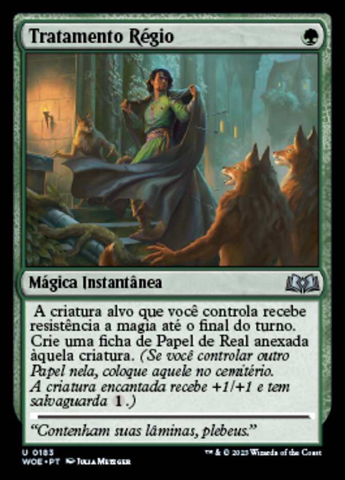 Tratamento Régio - Wilds of Eldraine