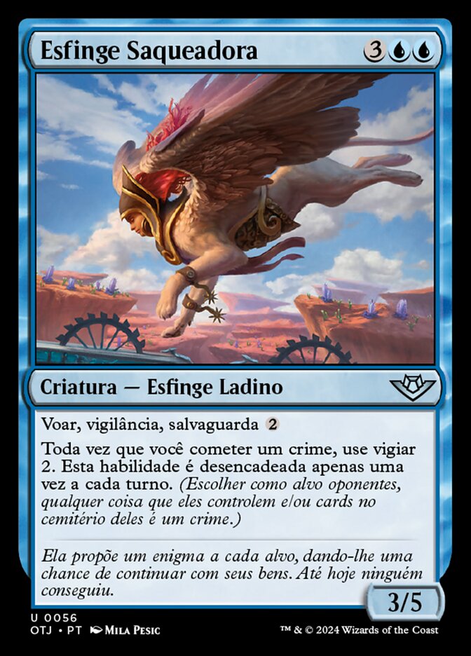 Esfinge Saqueadora - Outlaws of Thunder Junction