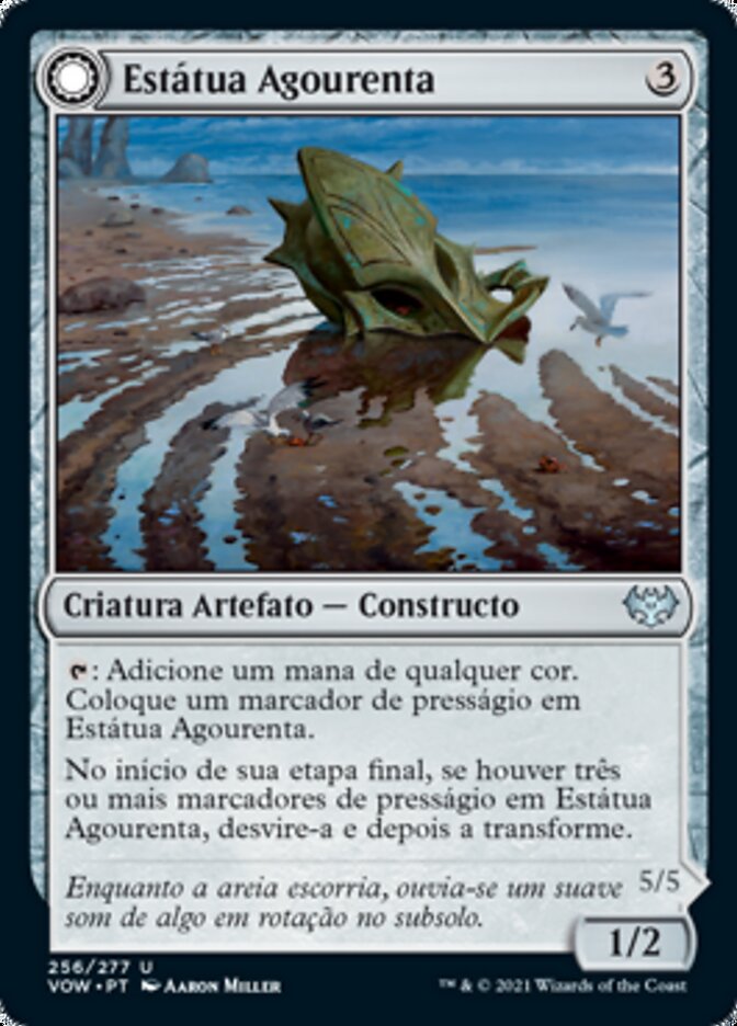 Foreboding Statue // Forsaken Thresher - Innistrad: Crimson Vow