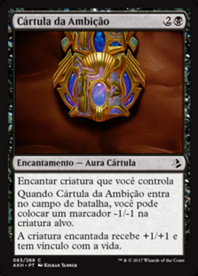 Cártula da Ambição - Amonkhet