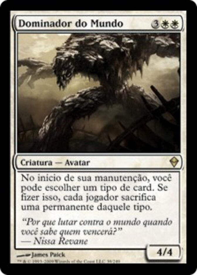 Dominador do Mundo - Zendikar