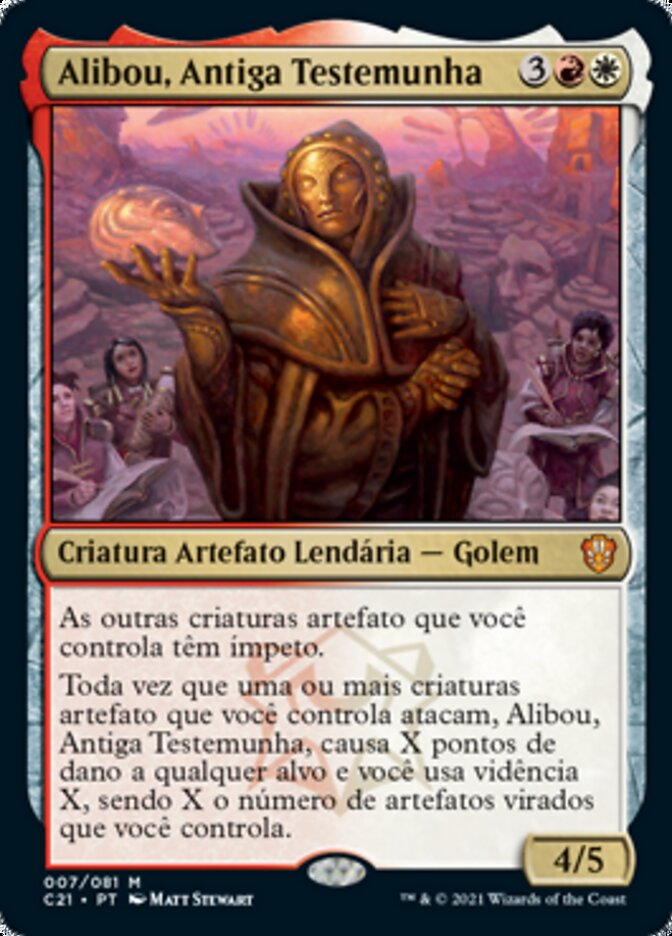 Alibou, Antiga Testemunha - Commander 2021