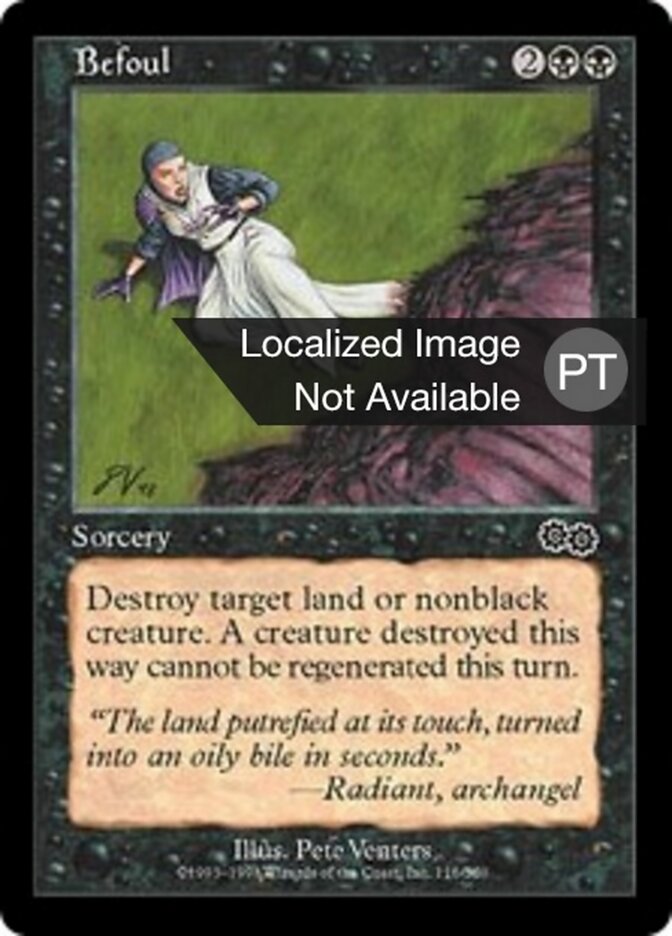 Conspurcar - Urza's Saga