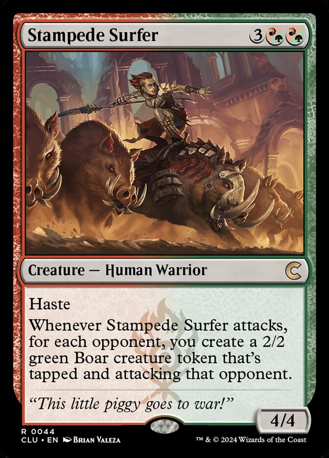 Stampede Surfer - Ravnica: Clue Edition