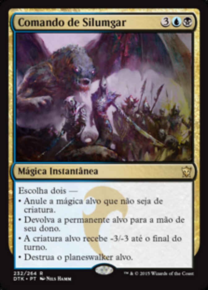 Comando de Silumgar - Dragons of Tarkir