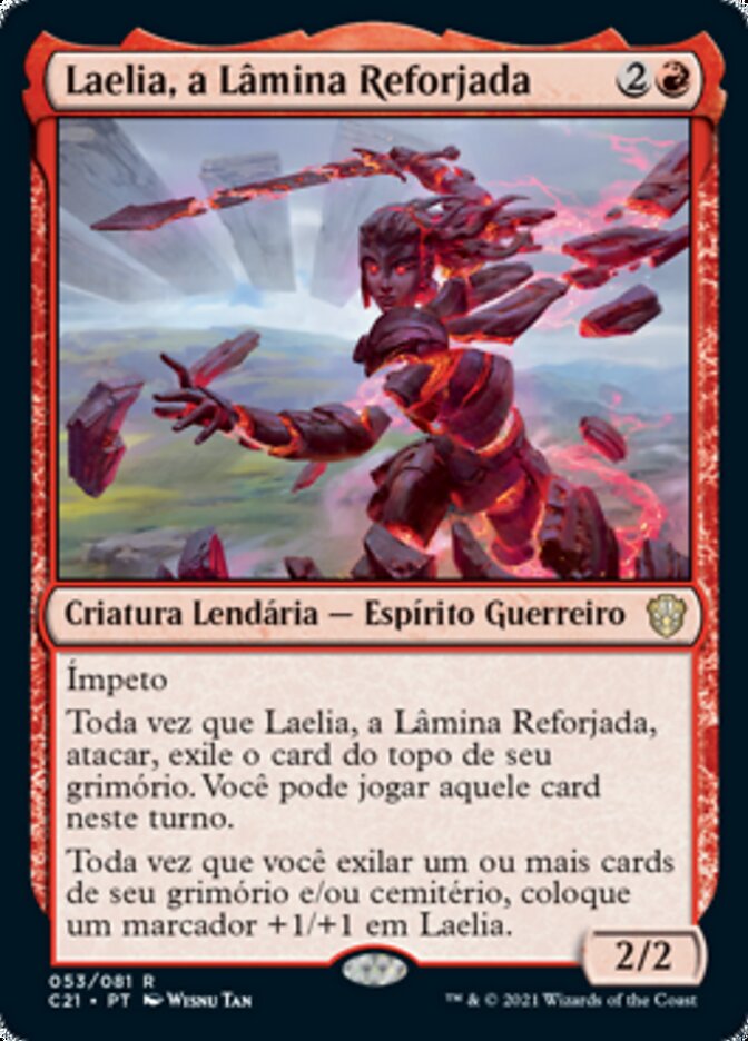 Laelia, a Lâmina Reforjada - Commander 2021