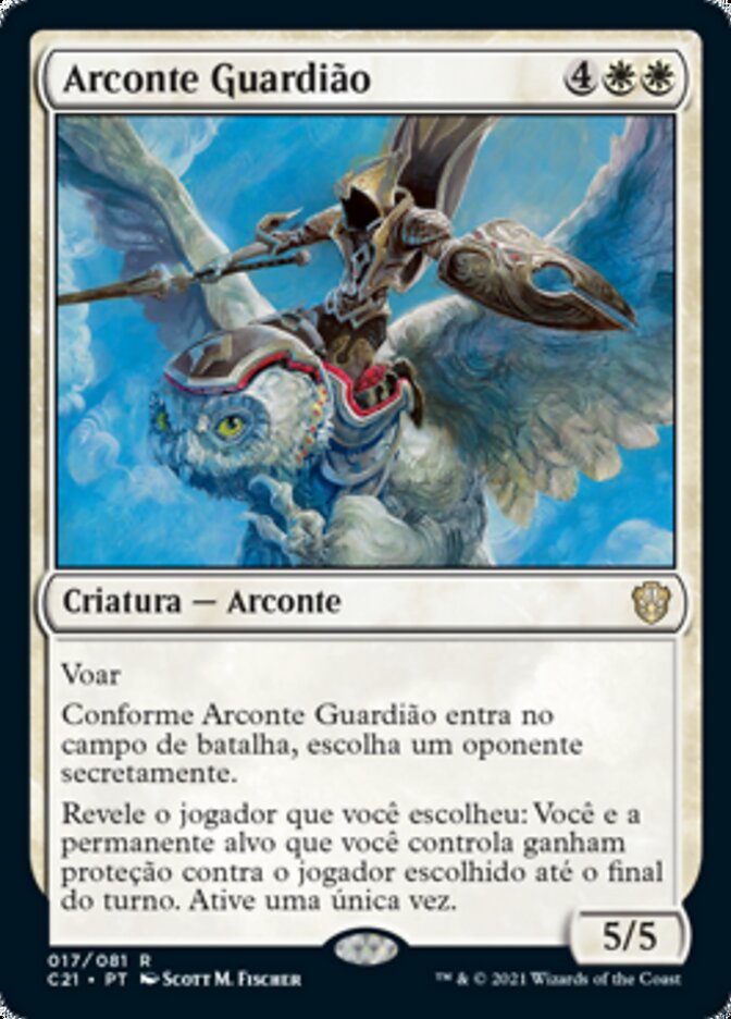 Arconte Guardião - Commander 2021