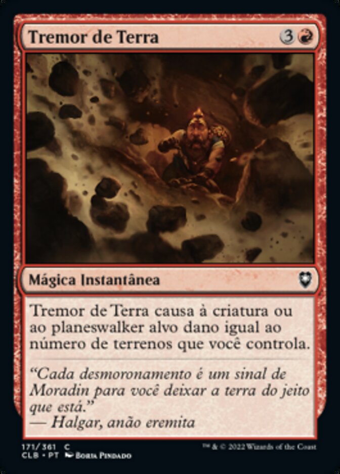 Tremor de Terra - Commander Legends: Battle for Baldur's Gate