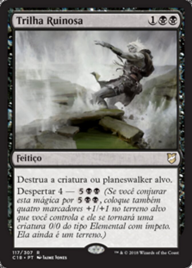 Trilha Ruinosa - Commander 2018