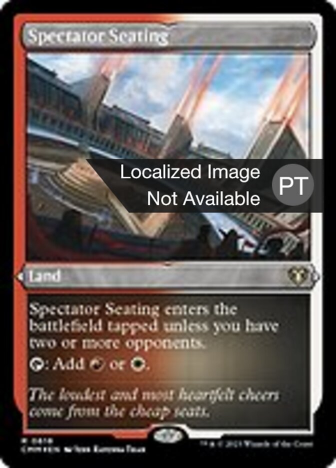 Lugar de Espectador - Commander Masters