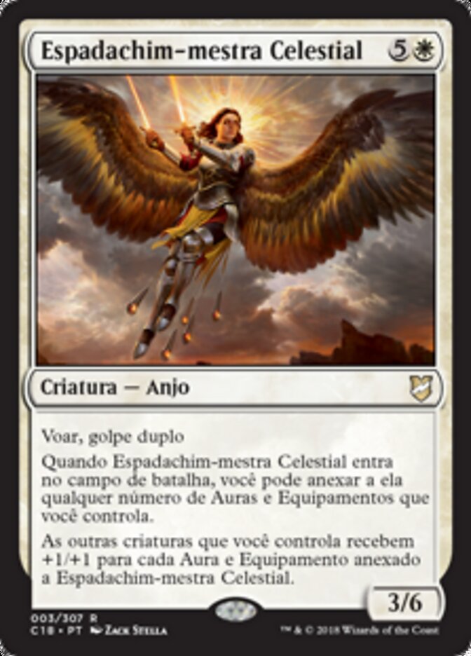 Espadachim-mestra Celestial - Commander 2018
