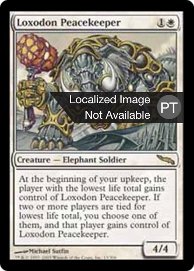 Loxodonte Guardião da Paz - Mirrodin