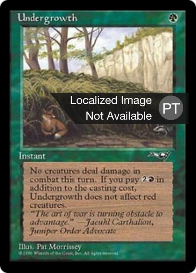 Vegetação Rasteira - Alliances