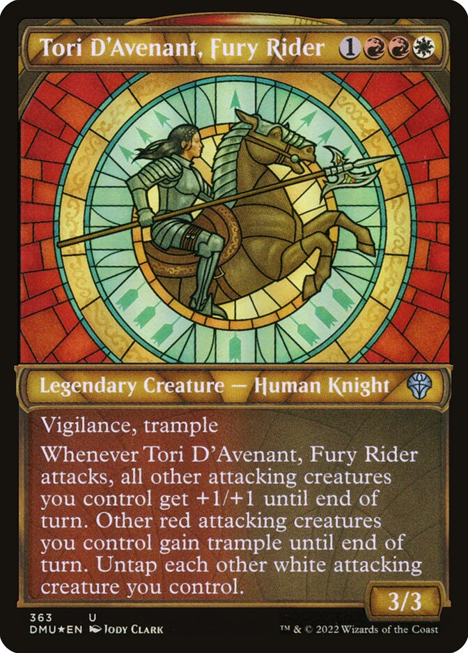 Tori D'Avenant, Fury Rider - Dominaria United