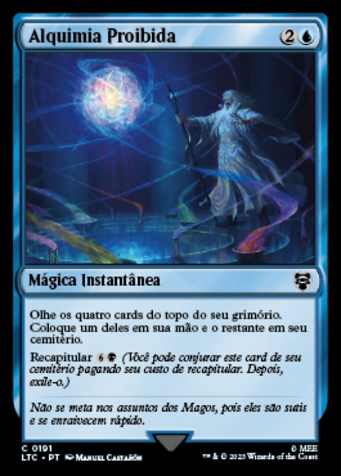 Alquimia Proibida - Tales of Middle-earth Commander