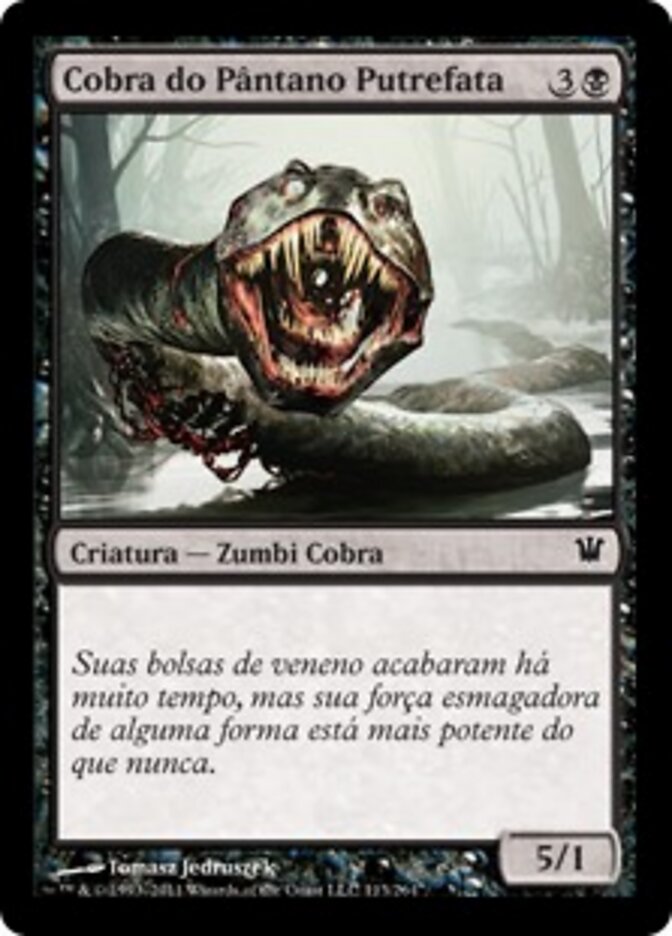 Cobra do Pântano Putrefata - Innistrad