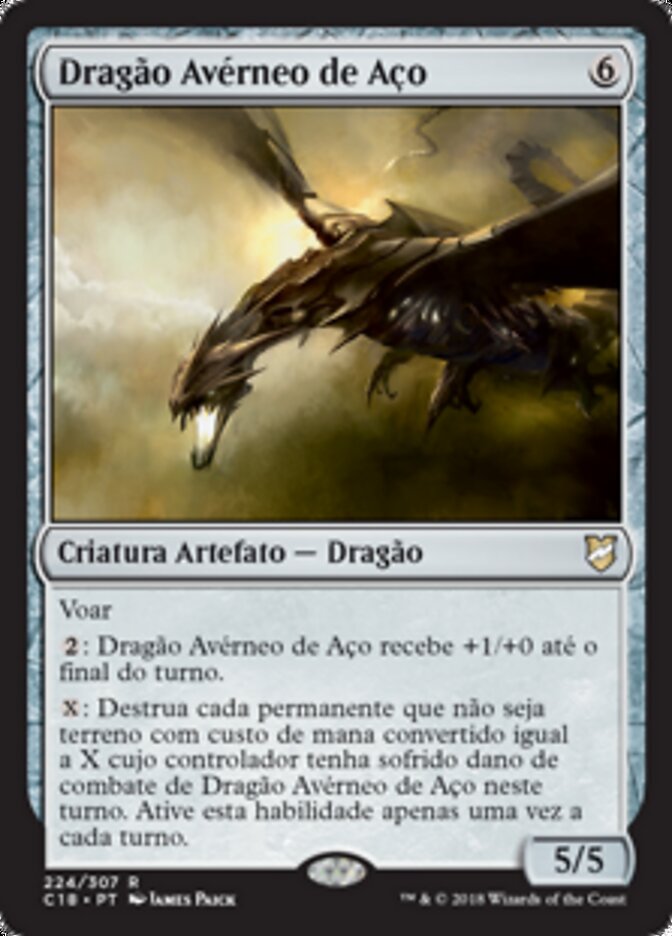 Dragão Avérneo de Aço - Commander 2018