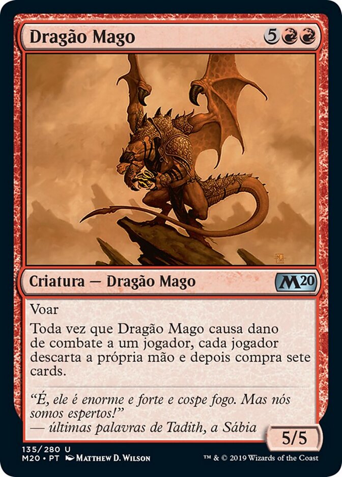 Dragão Mago - Core Set 2020