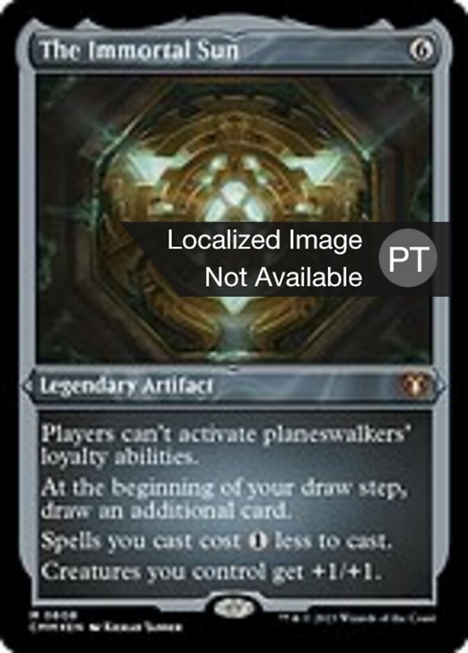 O Sol Imortal - Commander Masters