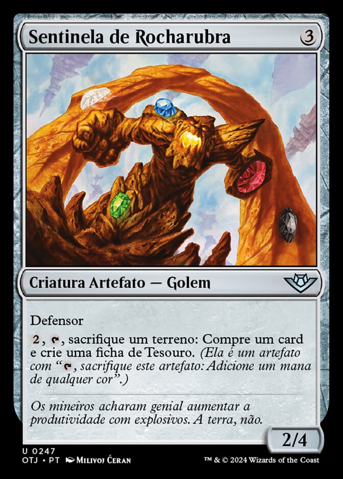 Sentinela de Rocharubra - Outlaws of Thunder Junction