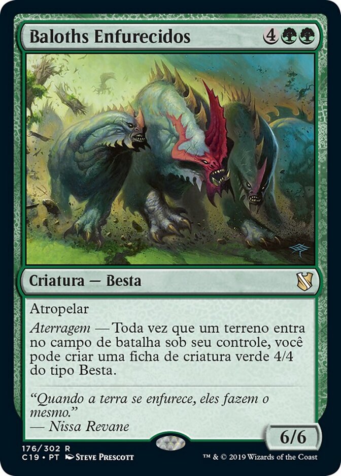 Baloths Enfurecidos - Commander 2019