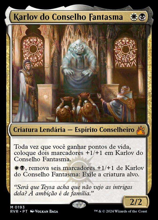 Karlov do Conselho Fantasma - Ravnica Remastered