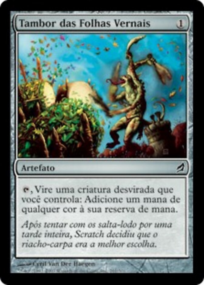 Tambor das Folhas Vernais - Lorwyn