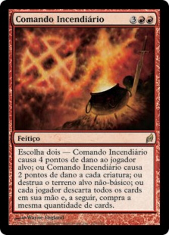 Comando Incendiário - Lorwyn