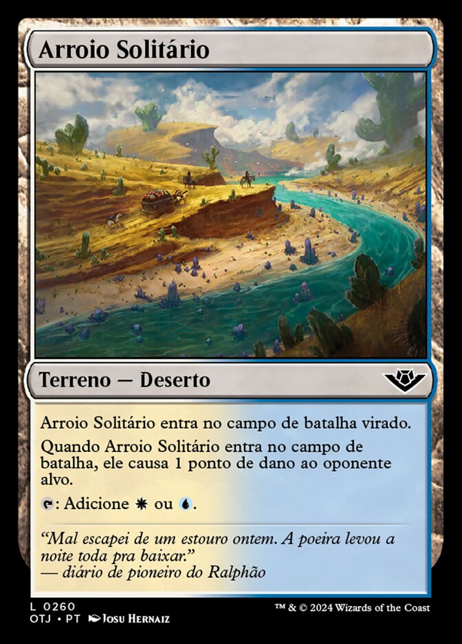Arroio Solitário - Outlaws of Thunder Junction