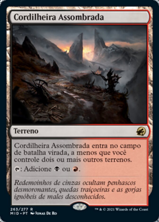 Cordilheira Assombrada - Innistrad: Midnight Hunt