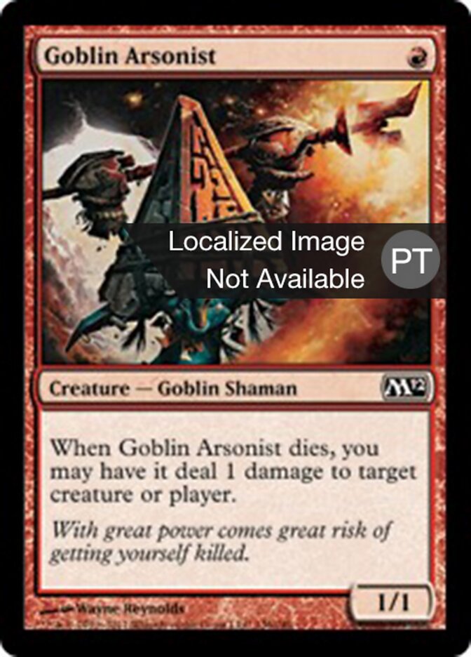 Pirômano Goblin - Magic 2012