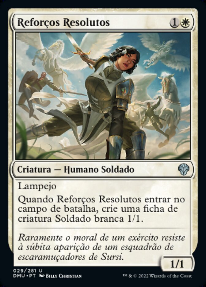 Reforços Resolutos - Dominaria United