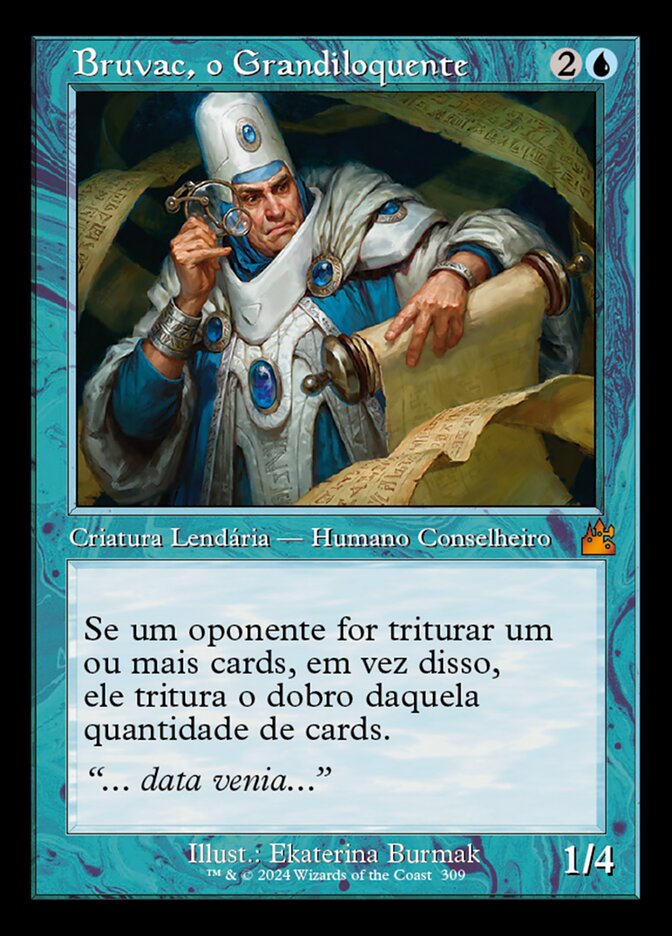 Bruvac, o Grandiloquente - Ravnica Remastered