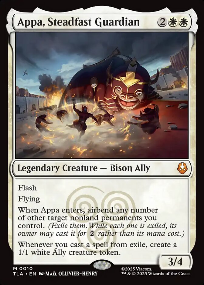 Appa, Steadfast Guardian - Avatar: The Last Airbender