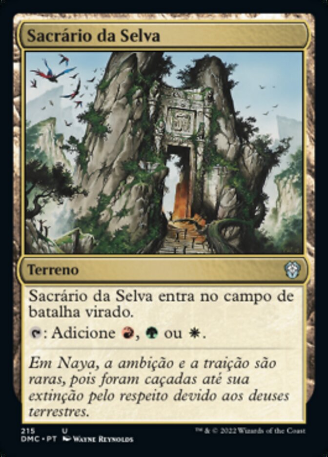 Sacrário da Selva - Dominaria United Commander