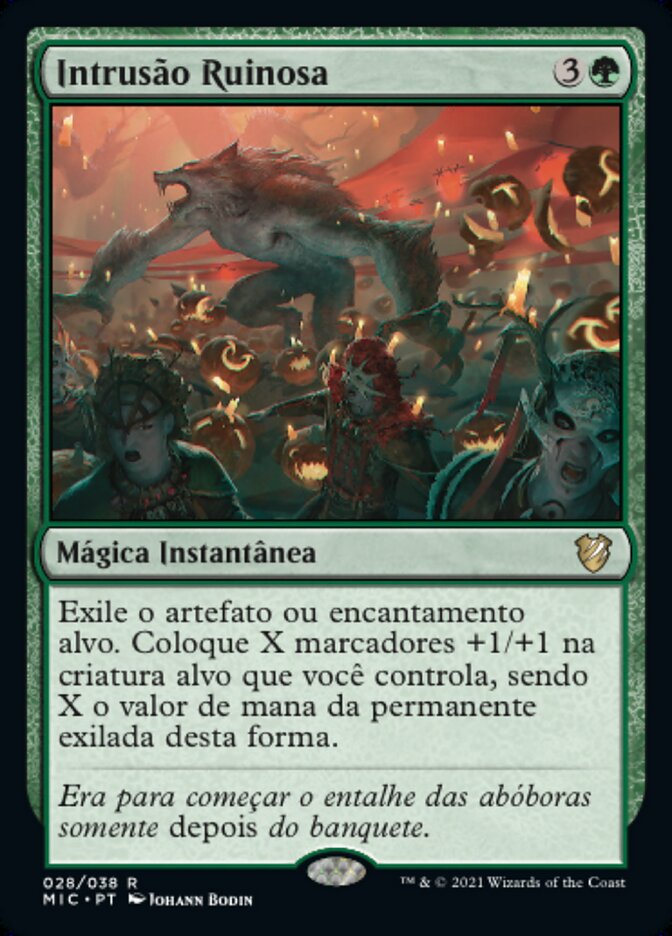 Intrusão Ruinosa - Midnight Hunt Commander