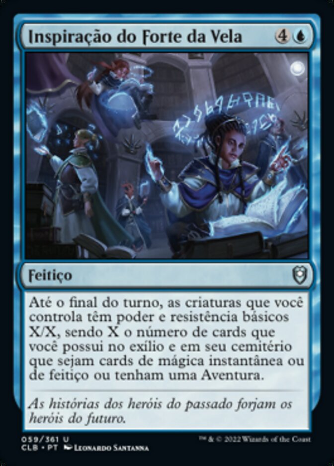 Inspiração do Forte da Vela - Commander Legends: Battle for Baldur's Gate