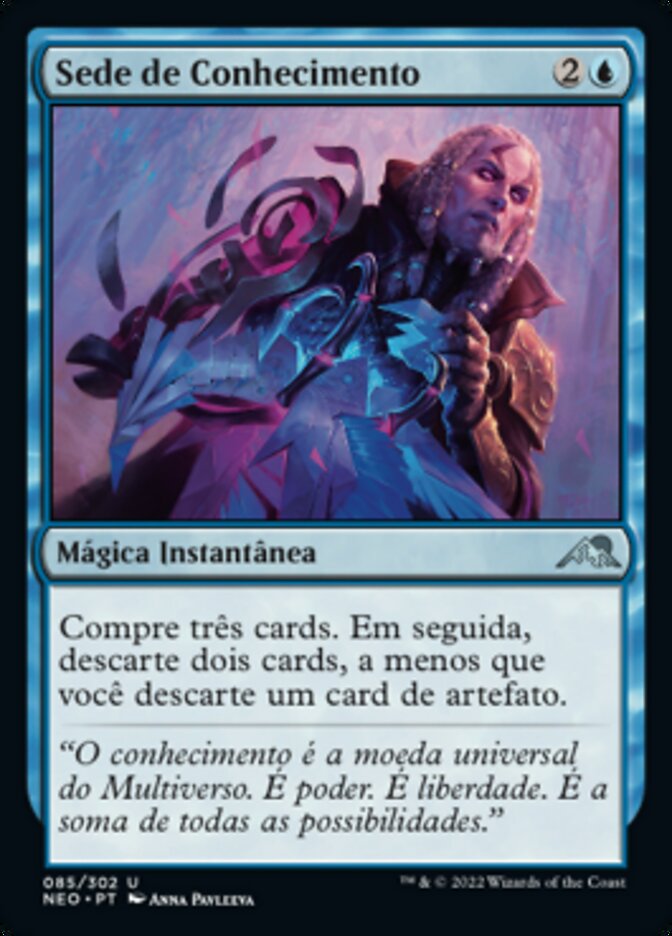 Sede de Conhecimento - Kamigawa: Neon Dynasty