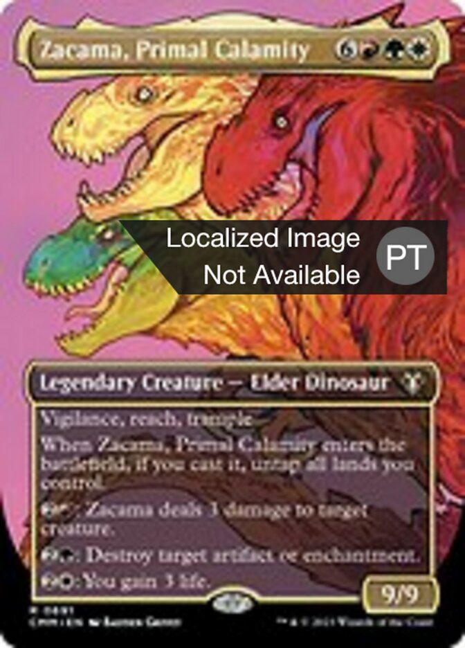 Zacama, Calamidade Primordial - Commander Masters