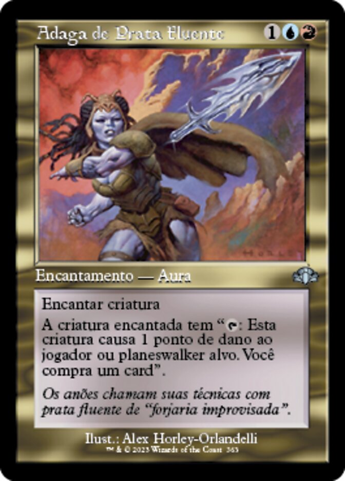 Adaga de Prata Fluente - Dominaria Remastered