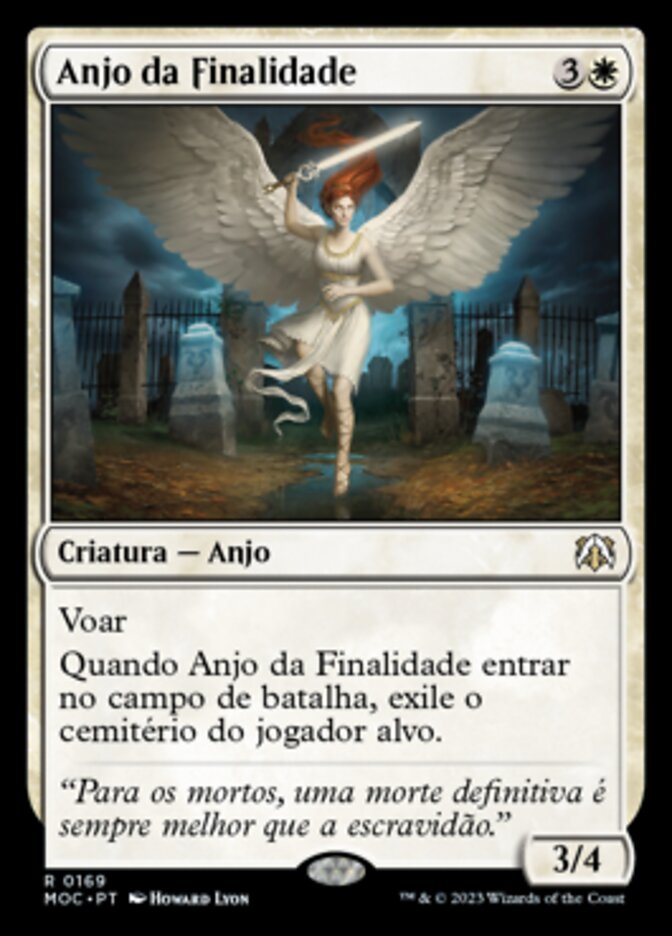 Anjo da Finalidade - March of the Machine Commander