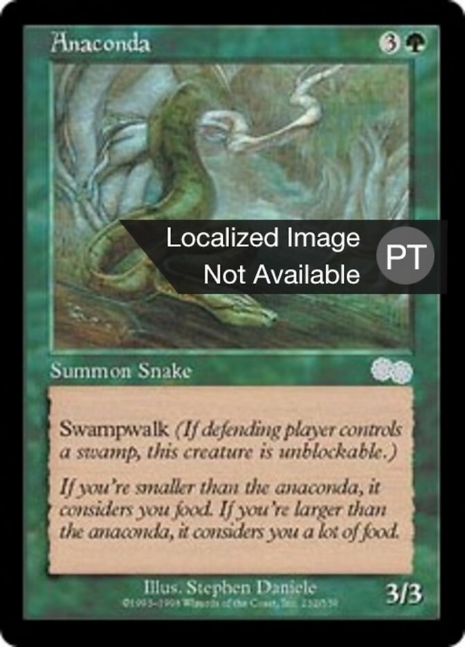 Anaconda - Urza's Saga