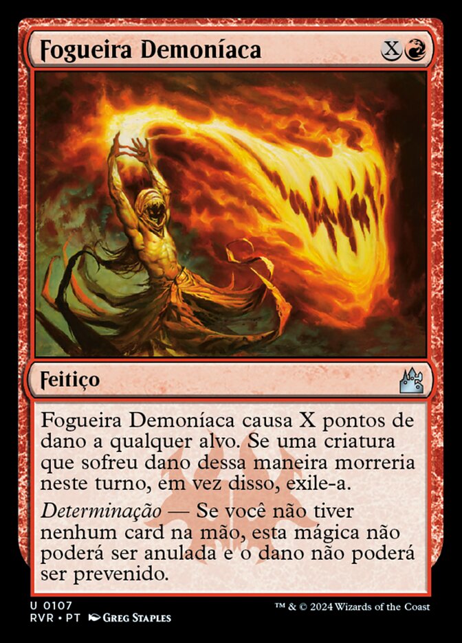 Fogueira Demoníaca - Ravnica Remastered