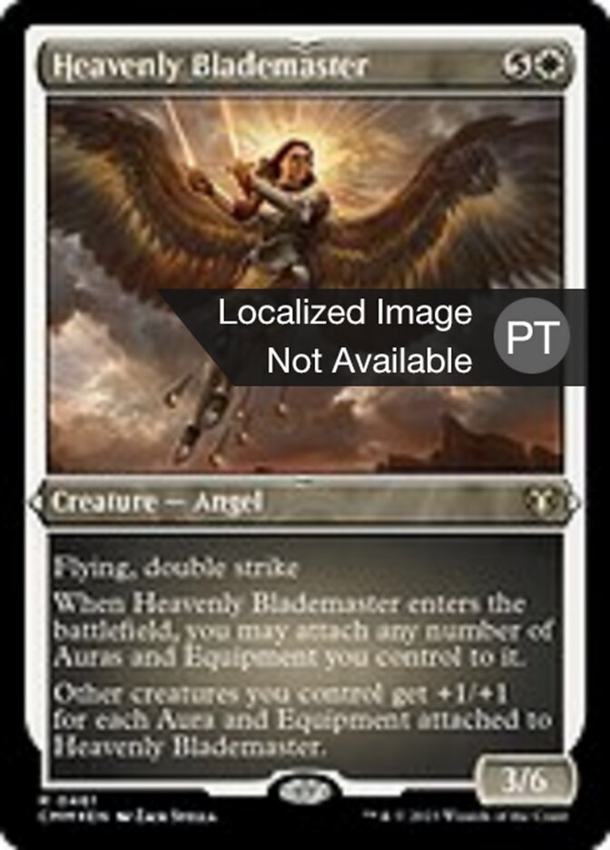 Espadachim-mestra Celestial - Commander Masters