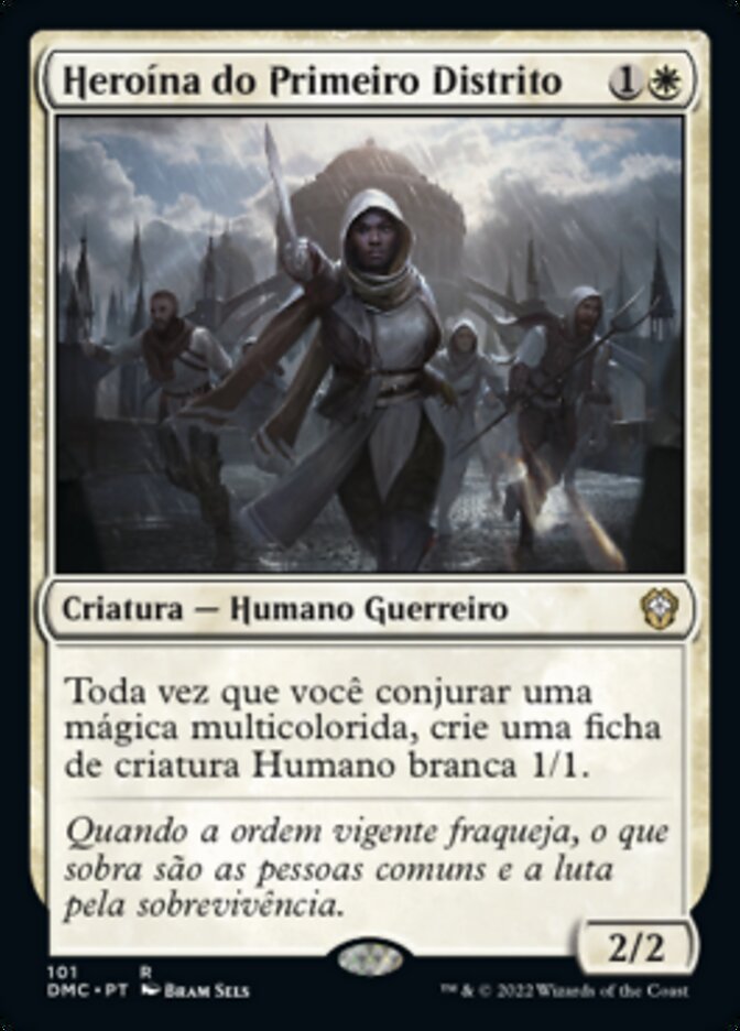 Heroína do Primeiro Distrito - Dominaria United Commander