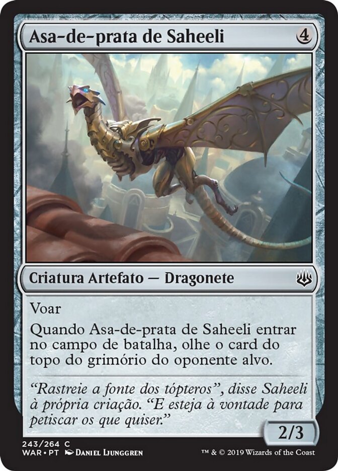 Asa-de-prata de Saheeli - War of the Spark