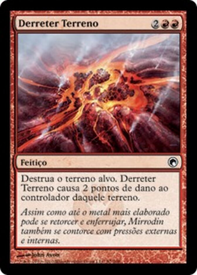 Derreter Terreno - Scars of Mirrodin