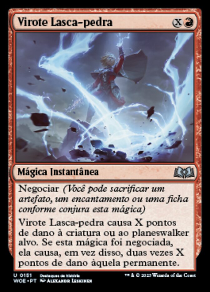 Virote Lasca-pedra - Wilds of Eldraine