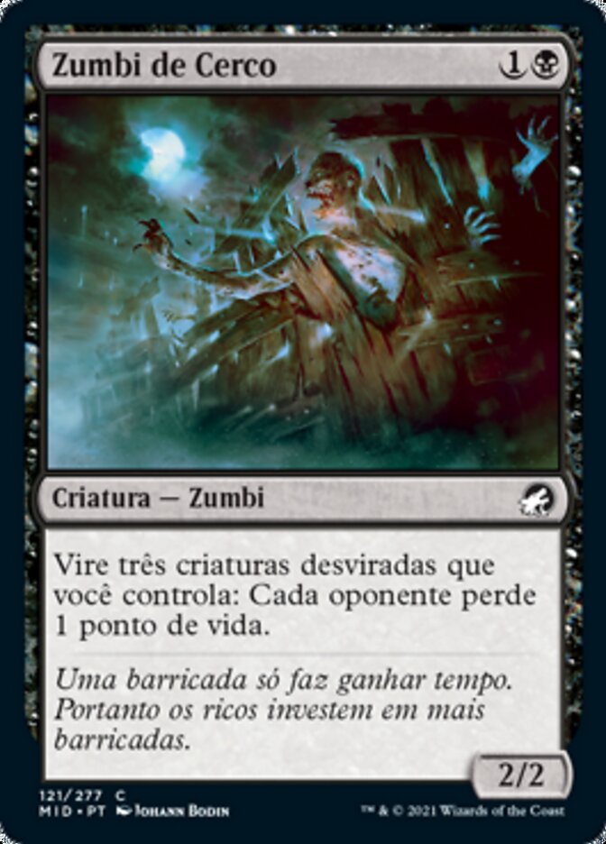 Zumbi de Cerco - Innistrad: Midnight Hunt